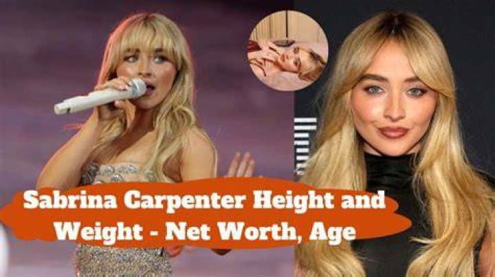 Sabrina Carpenter: Height And Weight Unveiled