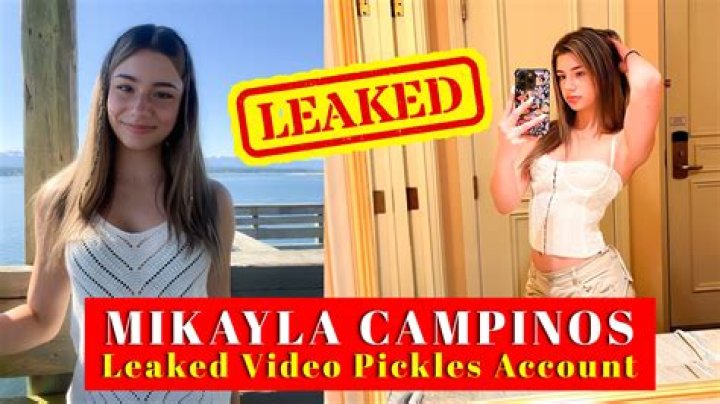 Unauthorized Release: Mikayla Campinos Videos Surface Online