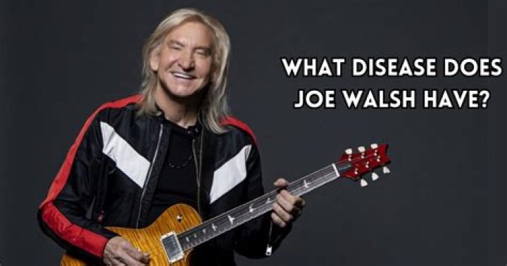 Unraveling Joe Walsh's Health: What Disease Does Joe Walsh Have?