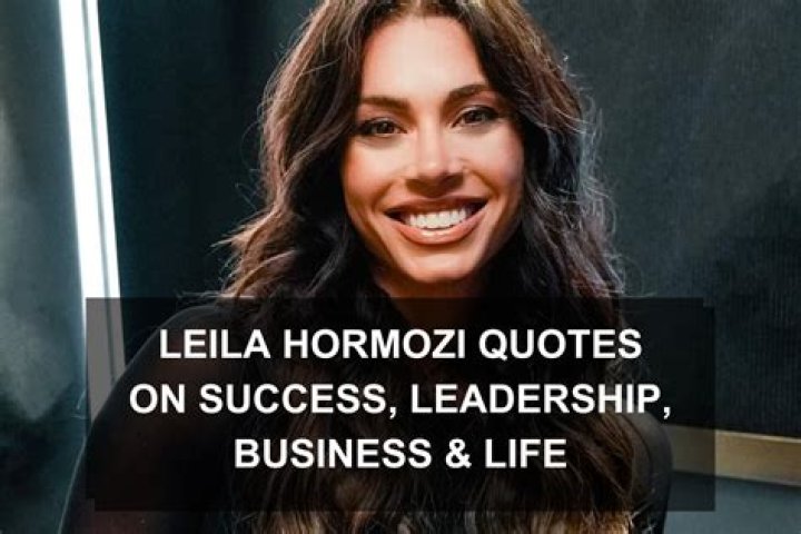 Unveiling The Life And Success Of Leila Hormozi