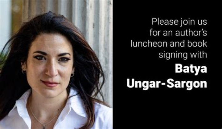 Unveiling The Life And Work Of Batya Ungar-Sargon